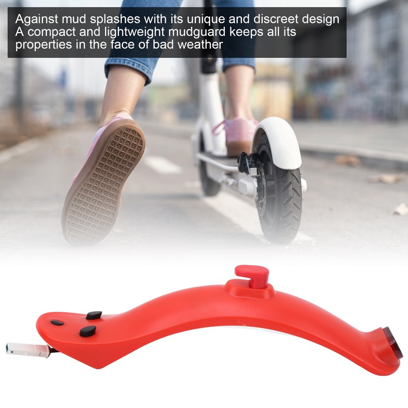 Scooter Rear Mudguard Tire Mud GuardScrewScrew Silicone Plug Set for