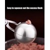 Meatball Spoon 2 Pcs Stainless Steel Meat Ballers, Kitchen Meat