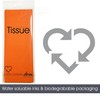 Orange Tissue | 8 Sheets of Tissue Paper | 2