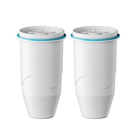 Compatible with Zero Pitcher and Dispenser ZR-001 ZR-004 ZP-006 ZR-017, 0 TDS, Reduce Lead, Mercury, Chlorine and Contaminants by DRINKCLEAR, 2 Pack