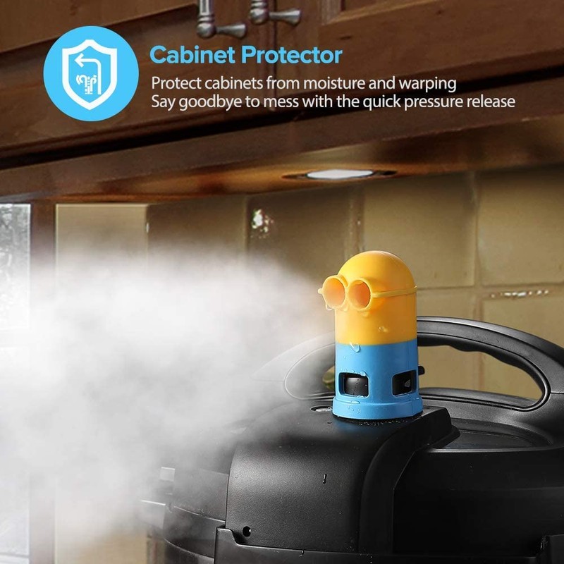 Goldlion Steam Diverter Pressure Release Accessory Compatible with Instant Pot