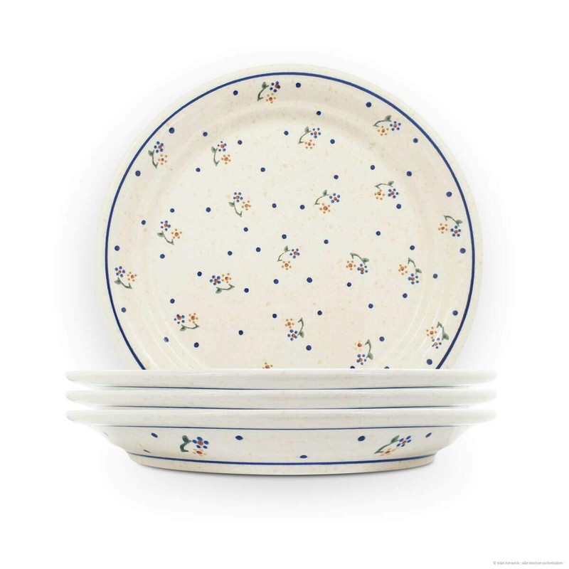 Bunzlauer Keramik Flat Plate Shape 2 Diameter 24.8 cm Height