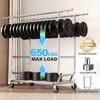 HOKEEPER Clothes Rack Heavy Duty Clothing Rack Load 650 LBS