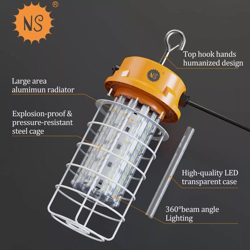 NS 100W LED Temporary Work Light 15000Lm 5000K IP65 with