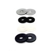 M6 Penny Washers Rubber/Nylon White or Black / A2 Stainless