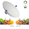 LEDUNI ® Round LED Recessed Panel Light, 20W, Circular, 2000LM,