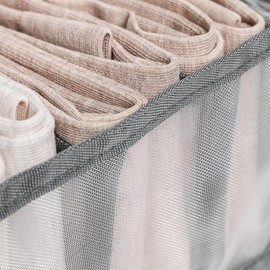 CHENGZI Mesh Clothes Organiser Foldable