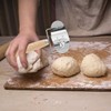 HOLIDYOYO 3Pcs Stainless Steel Dumpling Skin Cutter with Wooden Handle