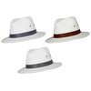 The Hat Company Mens Cotton Fedora A232 , Small 57cm,