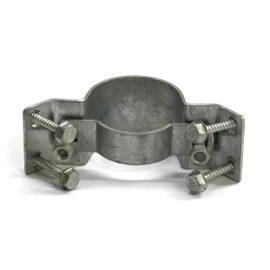 OZCO 50140 WAP-OZ 2-3/8-inch Steel to Wood 90-Degree Fence Bracket, (1 per Pack)