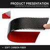 Car Carbon Fiber Dash Center Control Panel Cover Trim Interior