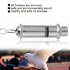 Stainless Steel Ultrasonic Pigeon Whistle with Lanyard for Dog Bird