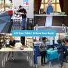 Lift Your Table® Folding Table Risers - Counter Height (Movable