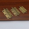 2Pack Decorative Antique Brass Kitchen Cabinet Hinges Bronze Furniture Cupboard