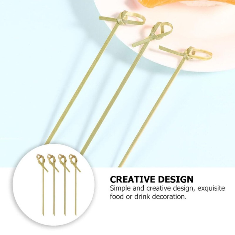 Yardwe 200 Piezas Cartel De Cóctel Pasteles De Café Pincho