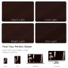 CUCRAF Chocolate Blackout Curtains 52X54 Pack Of 2 Thermal Insulated