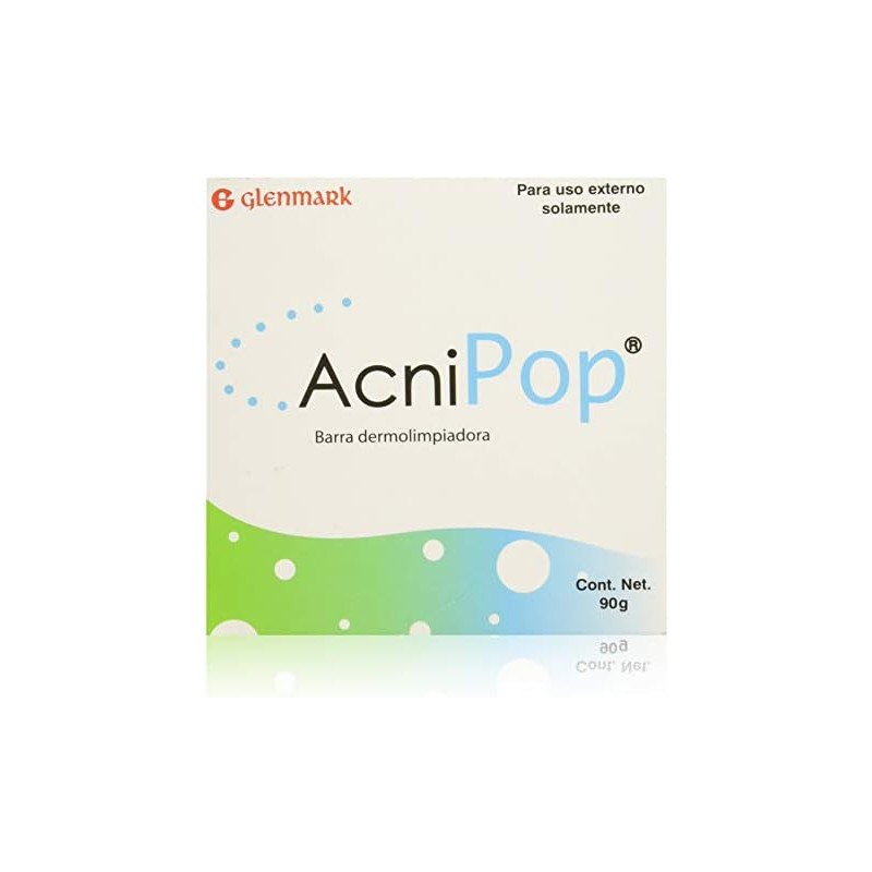 Dermolimpiador Barra Acnipop 27702 – 90 g de limpieza suave