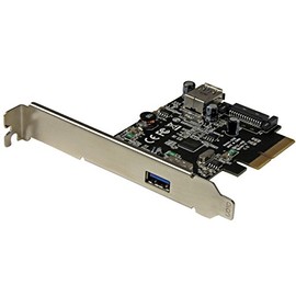 StarTech.com 2 Port USB 3.1 (10Gbps) Card - USB-A 1x External 1x Internal - PCIe USB 3.1 Card with Type-A - PCI Express (PEXUSB311EI)