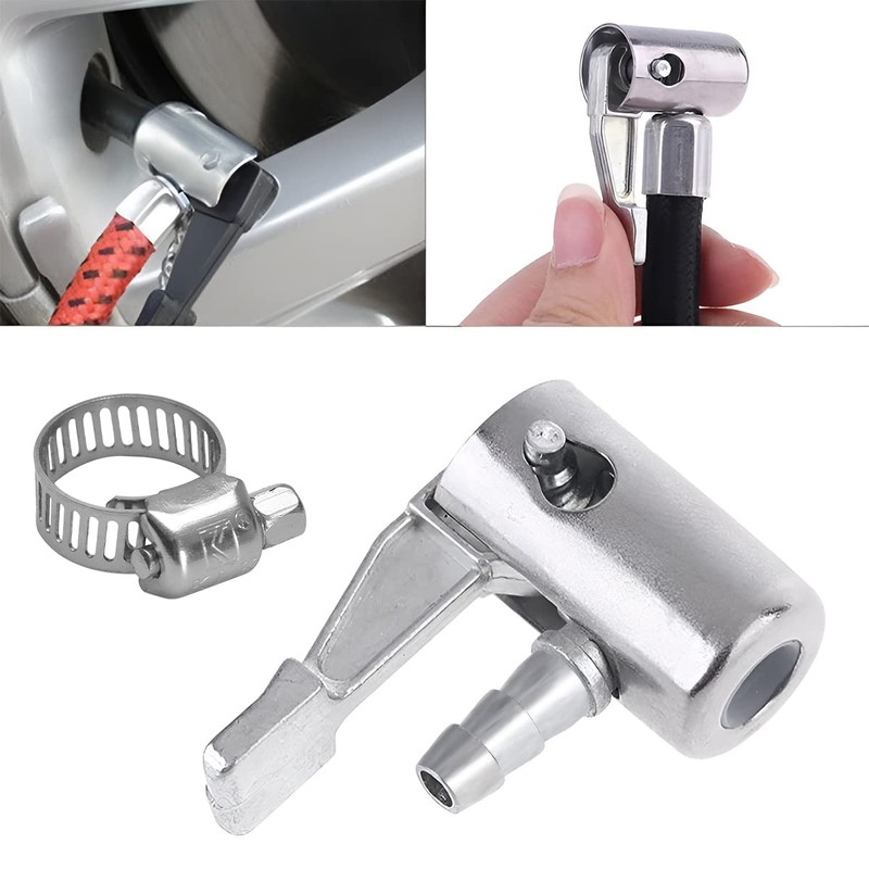 AUCELI 2PCS 1/4 inch Lock on All Metal Air Chuck,