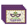 BOTB LIHM Happy Mardi Gras Fleur De Lis Iris Masquerade