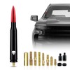 gunhunt 1 PC Car Bullet Antenna, Skull Pattern Antenna Mast,