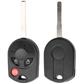 Sianxaido Key Fob Shell Case 3 Buttons Strip Key Form
