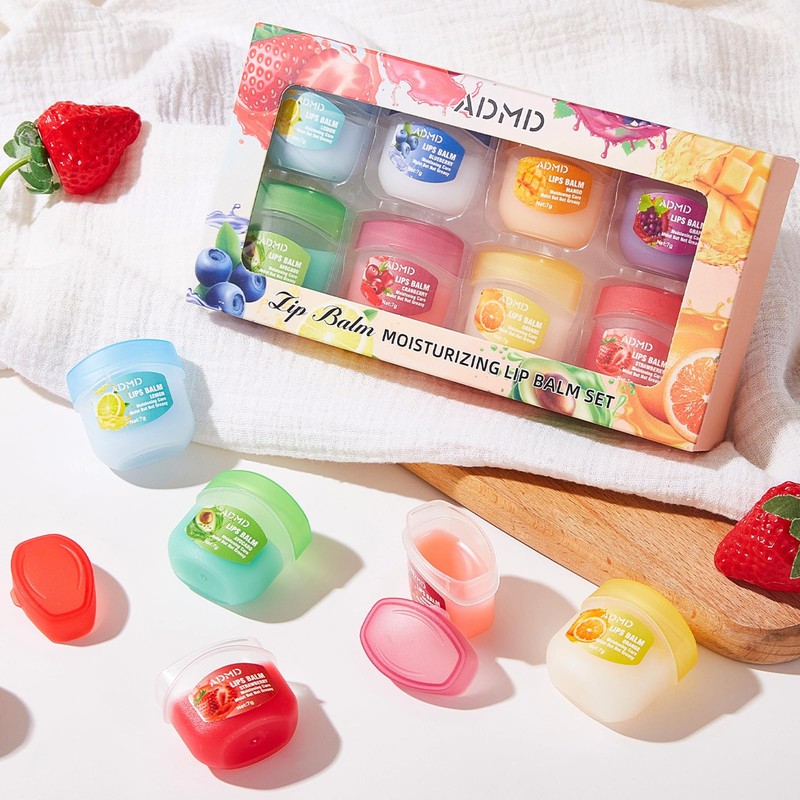 Lip Balm Set-Lip Balm Multipack, Deep Moisturizing Lip Mask Lip