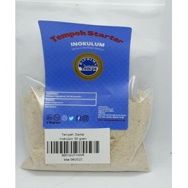Tempeh Starter/Live Culture/Ragi Tempe/Inokulum-Non GMO-Halal 50 Gram