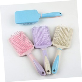 Mikinona Paddle Hair Comb for Scalp Massage Detangling Brush for Curly and Straight Hair Hairbrush for Men and Women Beige