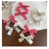 MOCOXYKLXY Ribbon Hair Clips, Mini Small Beveled Clips, Cute, Set