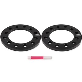 GDSMOTU Wheel Spacers, 6x5.5/6x135 for Lincoln Mark LT, Navigator, for GMC Savana 1500, K1500,K2500,C2500, 12mm Wheel Adapters with108mmBore 2Pcs Black