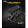 PARTSam 7 Way Trailer Wiring Harness Kit 8ft Trailer Cord