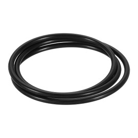 sourcing map 5Pcs AS-162 O-rings, Nitrile Rubber O-Rings 5-3/4" ID, 5-15/16" OD, 3/32" Width Round Sealing Gasket for Automotive Machine Plumbing Sealing Repair (70 Durometer, Black)