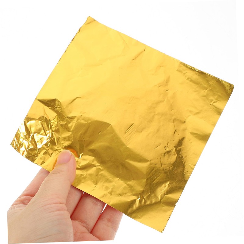 SHOWERORO 600pcs Aluminum Foil Food-Grade Packaging Paper for Wrapping for