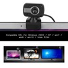 Acouto Cámara Web USB 0. P 480p Luz LED Cámara