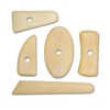 5 Pieces Pottery Tools Set, Pottery Supplies, Iron Wood, Pottery,