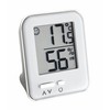 TFA 30.5029 Metal Moxx Digital Thermo-Hygrometer - White