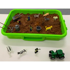 BoomCaCa Farm Sensory Toys, Sensory Bins for Toddlers