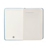 Antartik Notebook with elastic band, hardcover, A6 sheets, squared, light