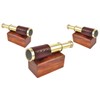 6 Inch Vintage Antique Handheld Adjustable Zoomable Monocular Nautical Brass