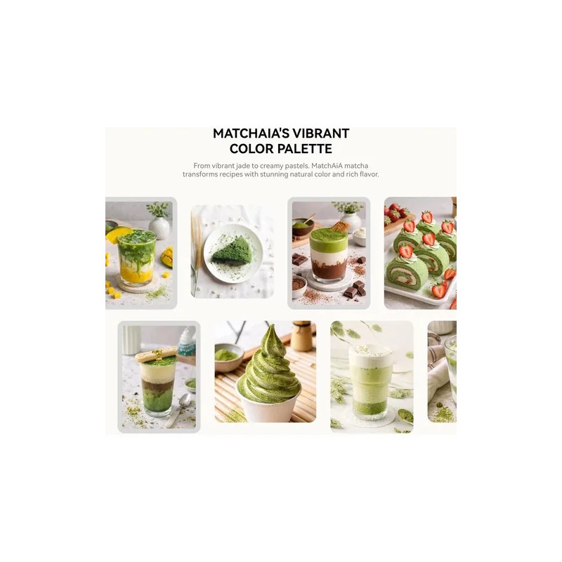 Matchaia Té Verde Matcha Orgánico En Polvo 60 G Certificado