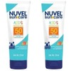 2 Protectores Solares 50 Fps Nuvel Suncare Kids 120 Ml