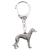 グレーハウンド イギリス製 アート ドッグ キーホルダー コレクション