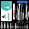 Ballerina Nail Tips, MAGIC ARMOR Pack of 120 Artificial Nails