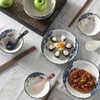Counius Pack of 6 Soup Spoons, Ceramic Chinese Soup Spoons,