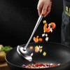 FJNATINH Wok Spatula and Ladle,Skimmer Ladle Tool Set, 17inches Spatula