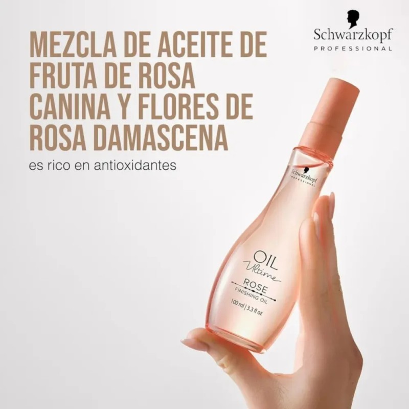 Schwarzkopf Oil Ultime Aceite De Rosa Suavidad Y Brillo