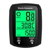 Wired Bike Computer 19 Functions Touch Bike Speedometer Odometer Waterproof
