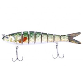 Travis 1  Fishing Lure Multi Jointed Hard Baits  8 Segments 5 inch size Swim Bait