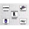 Control Expert Eliminador Cargador Corriente Adaptador 12v 1 Amp Bocinas